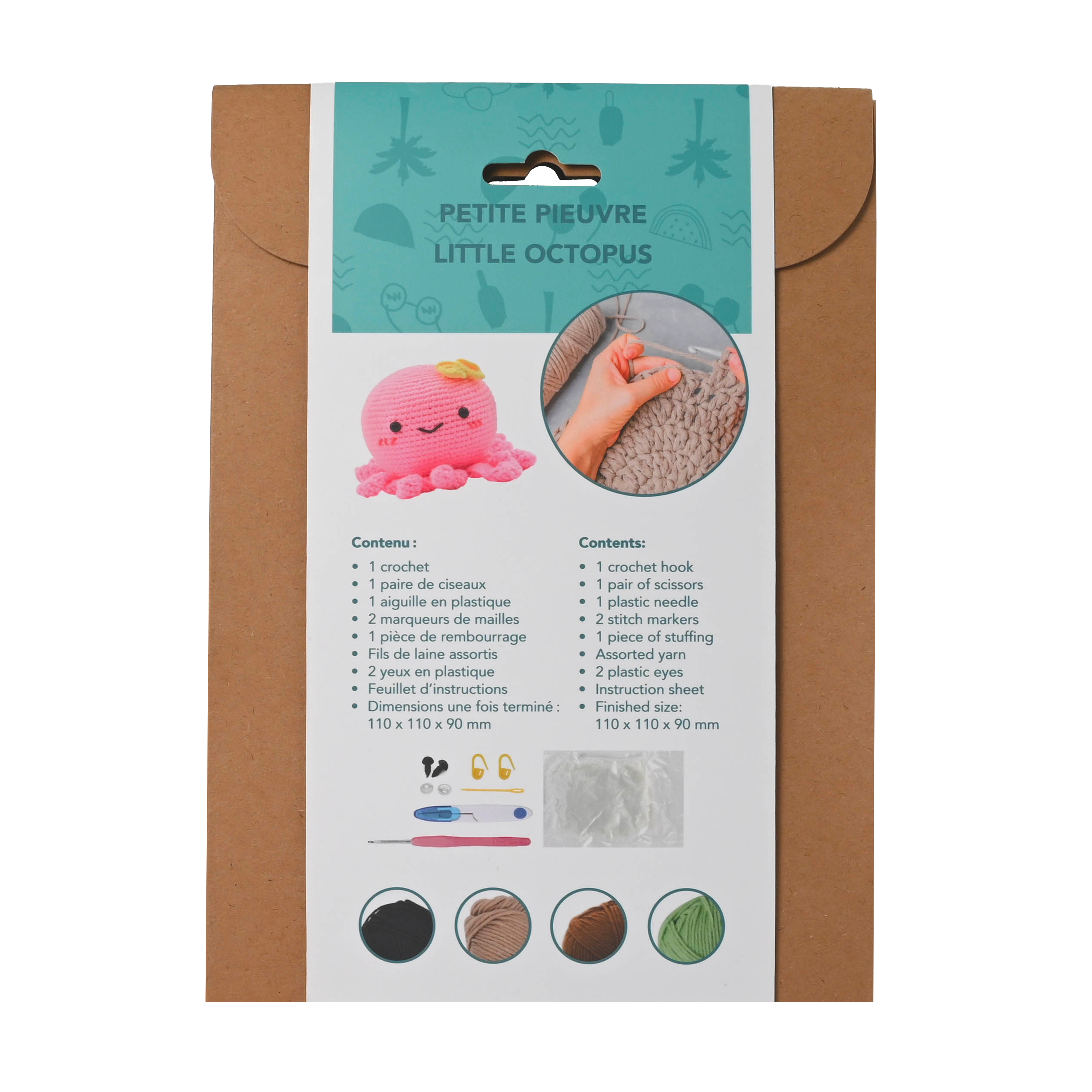 LITTLE OCTOPUS DIY CROCHET KIT