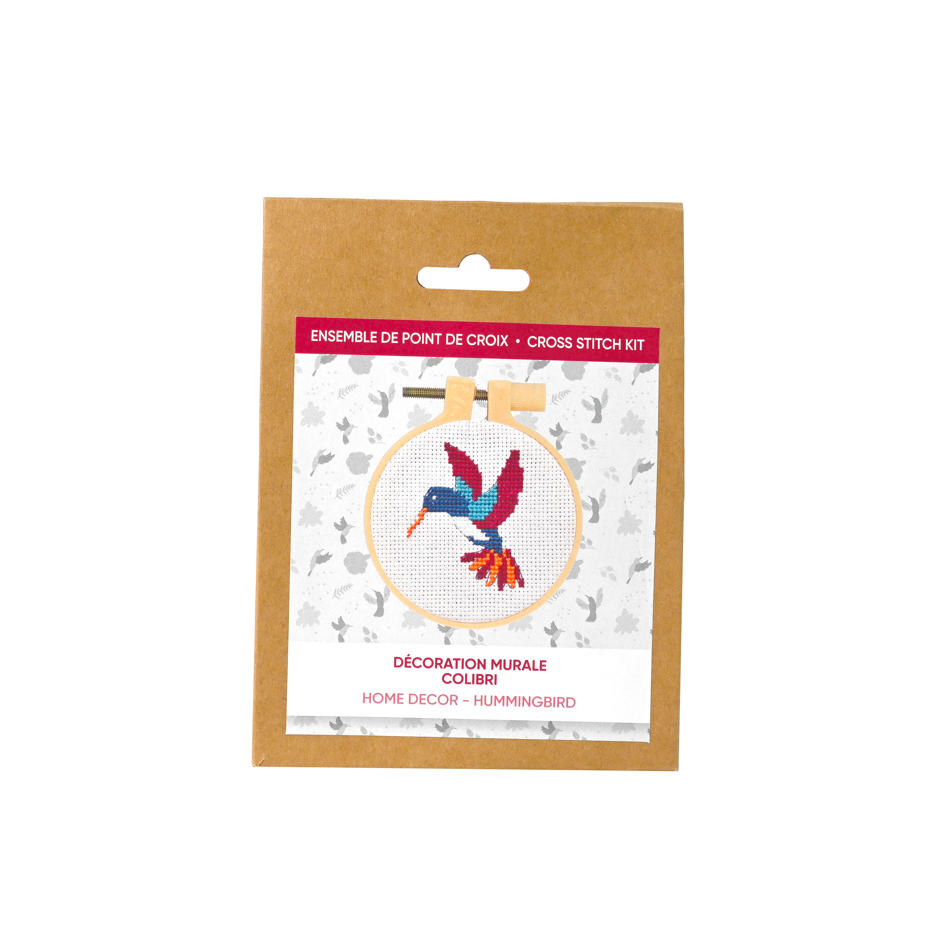 HUMMINGBIRD CROSS STITCH KIT