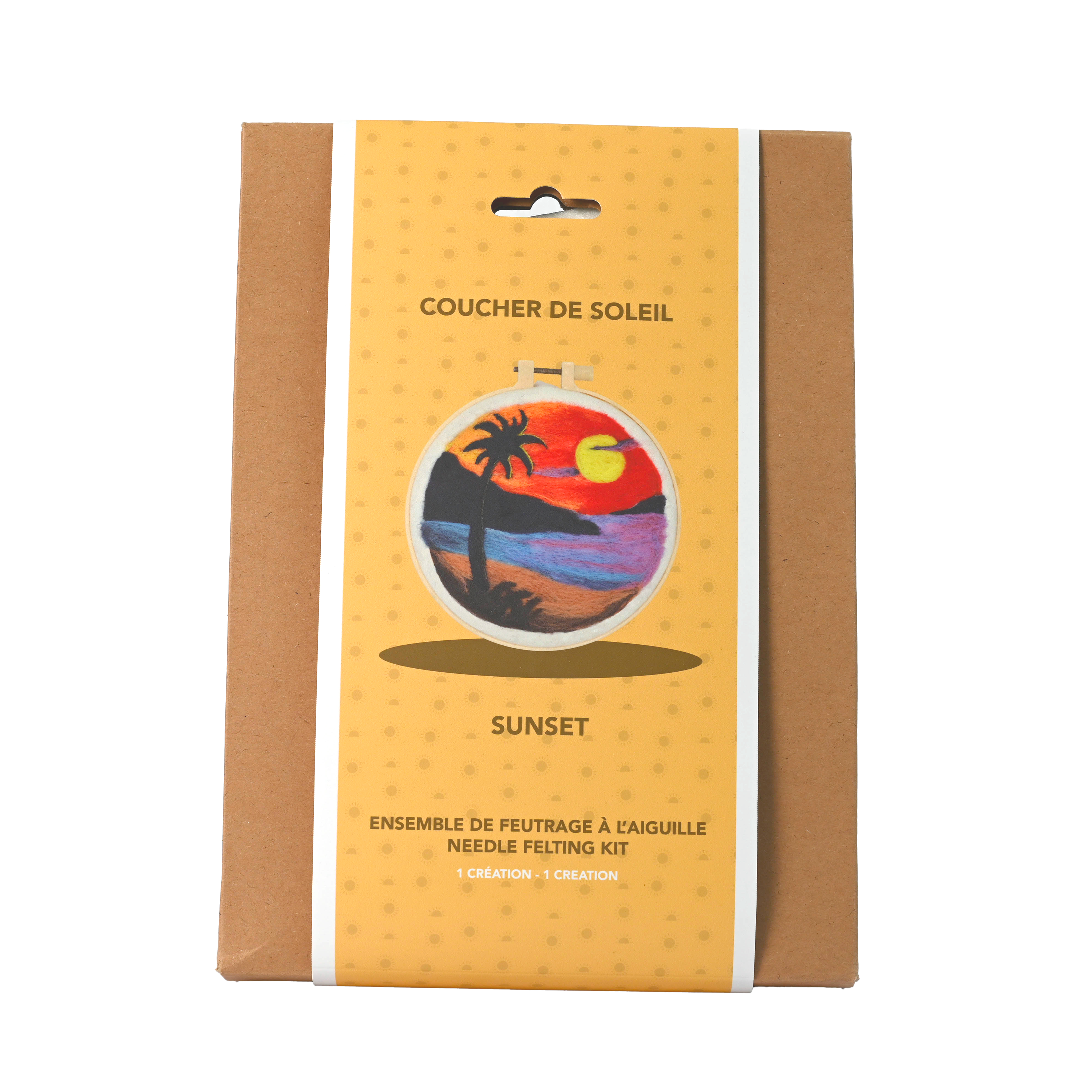 ISLAND SUNSET NEEDLE FELTING KIT