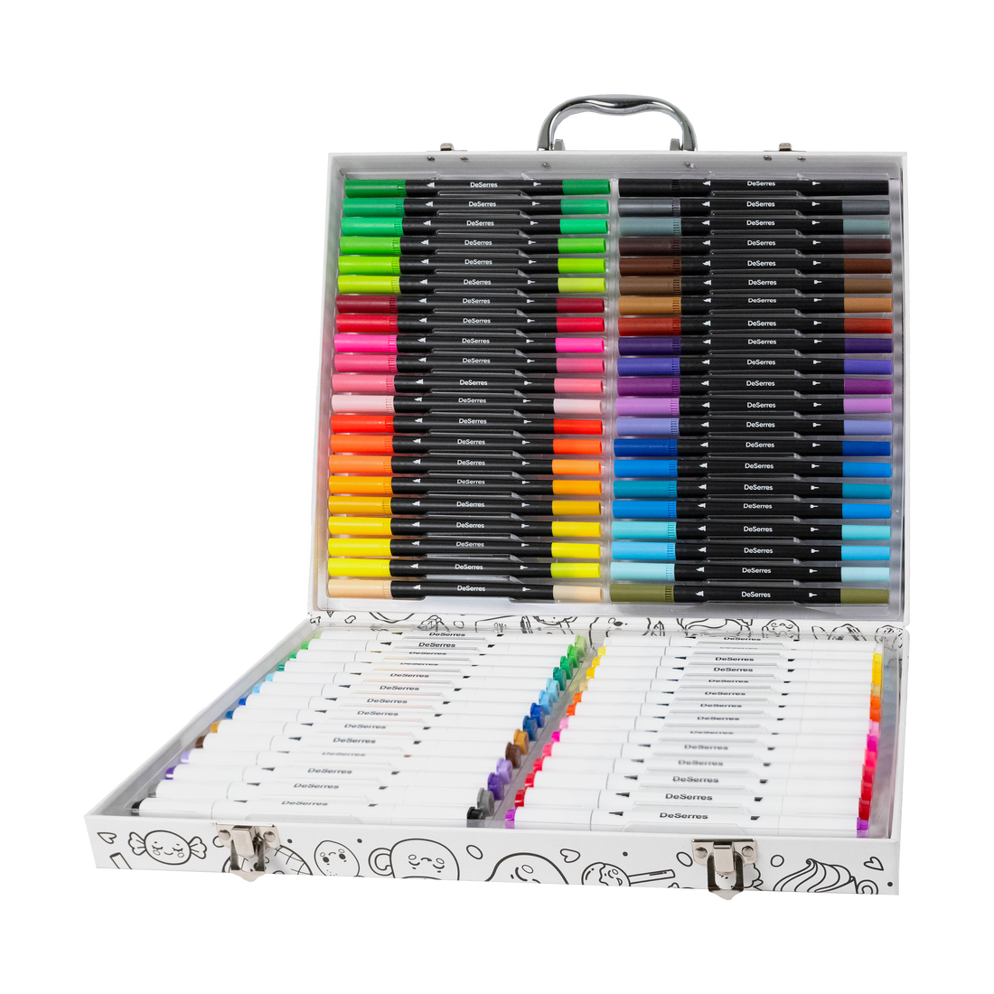 MALLETTE DE COLORIAGE- 70 MARQUEURS