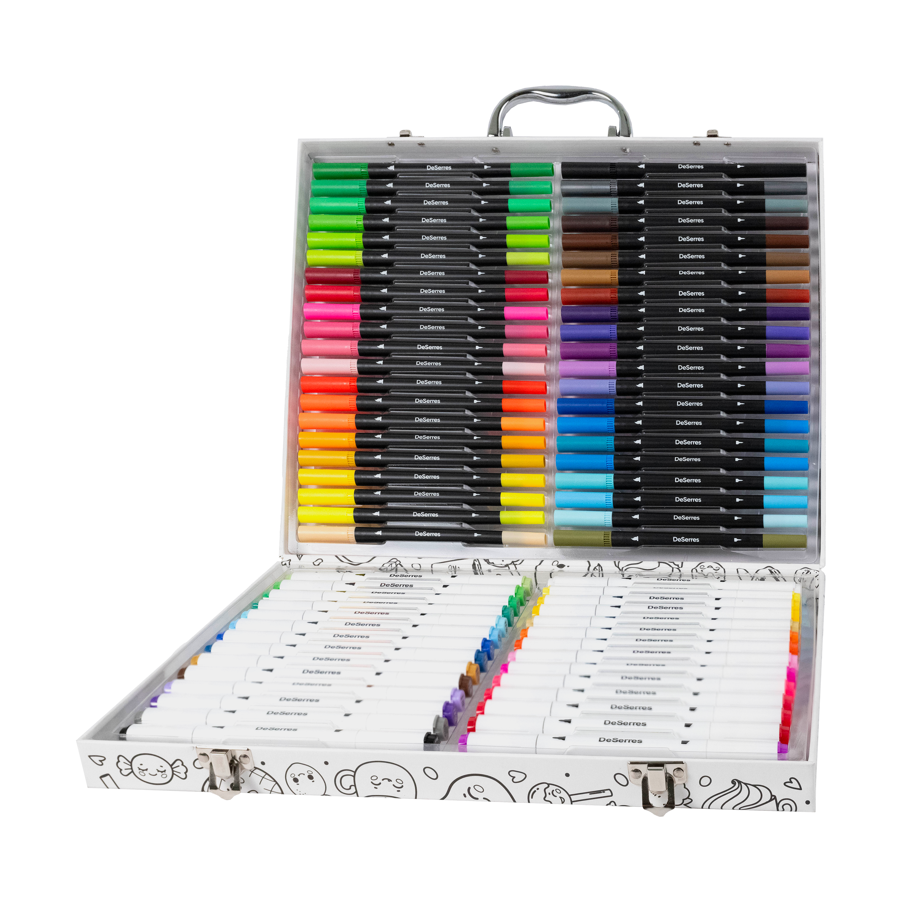 MALLETTE DE COLORIAGE- 70 MARQUEURS