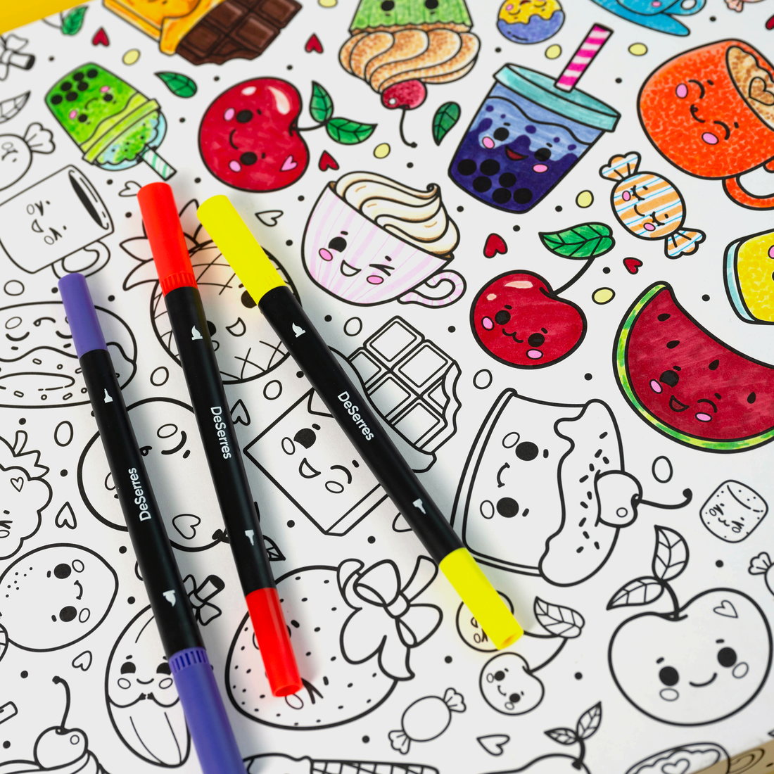 MALLETTE DE COLORIAGE- 70 MARQUEURS