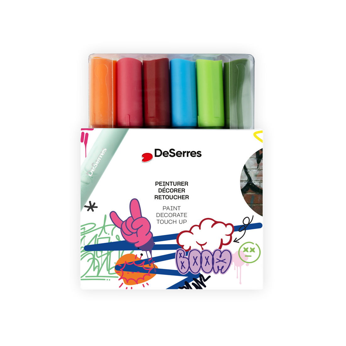 36 ACRYLIC MARKERS- 2MM VALVE TIP