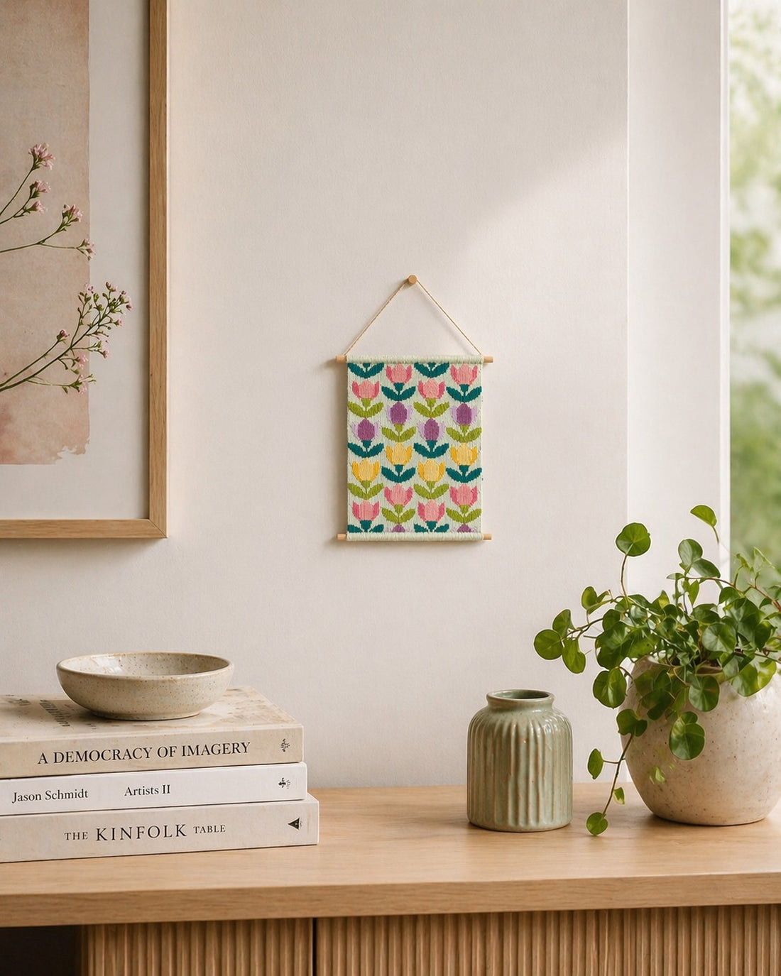 KIT DE BARGELLO DIY- TULIPES
