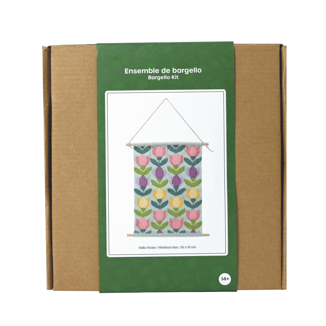 KIT DE BARGELLO DIY- TULIPES