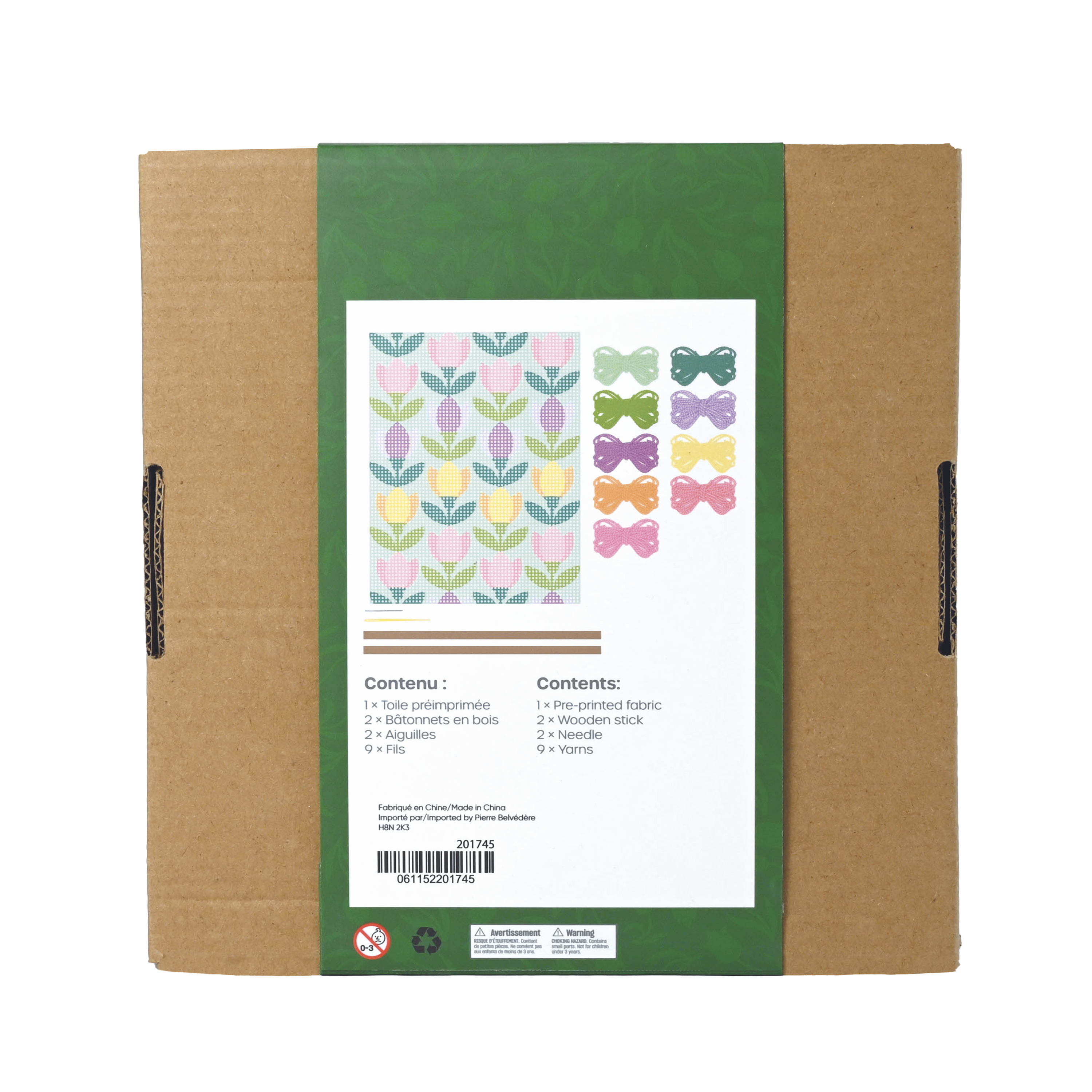 BARGELLO DIY KIT-TULIPS