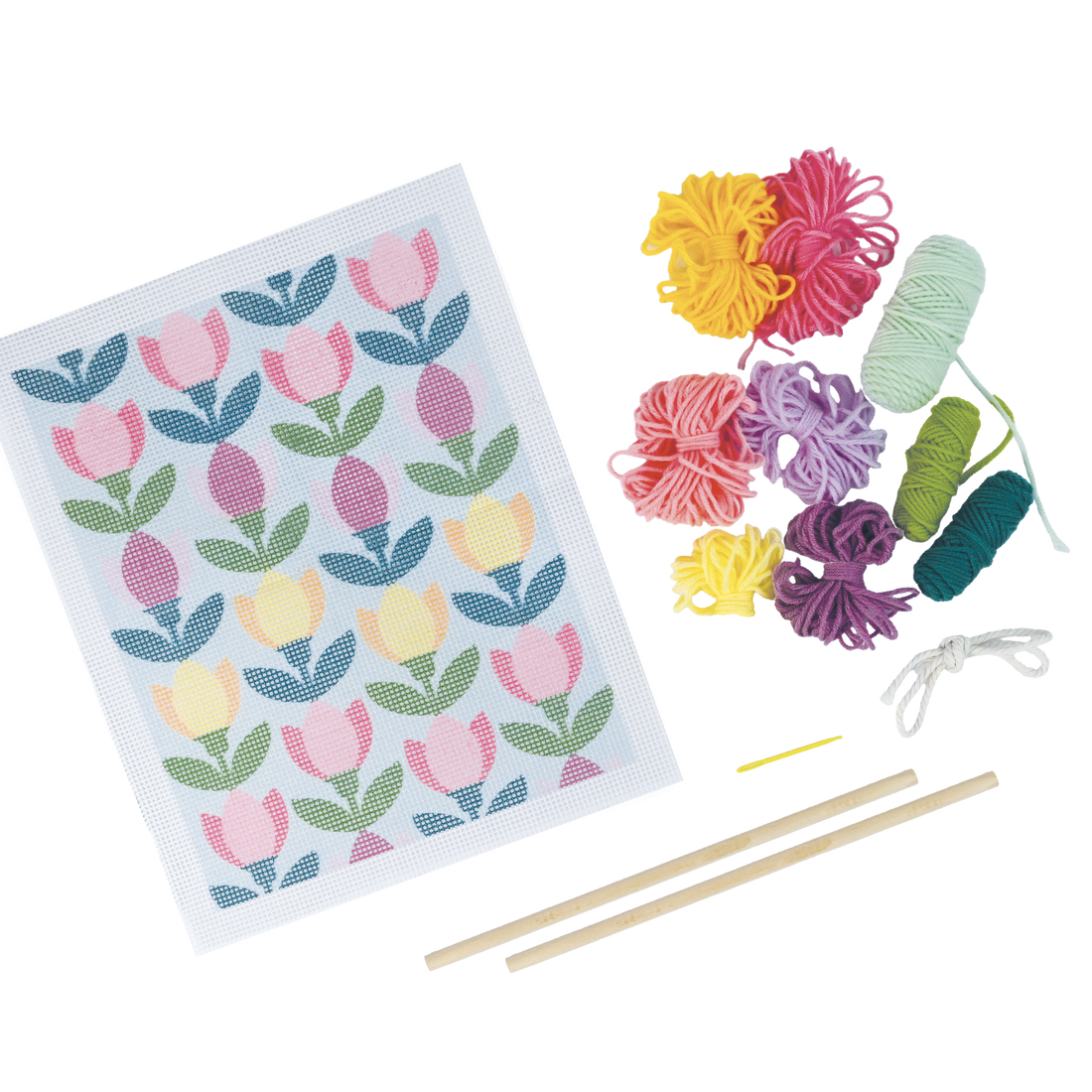 KIT DE BARGELLO DIY- TULIPES