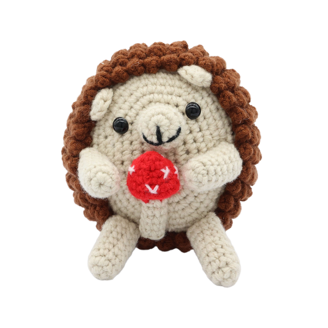KIT DIY CROCHET- HÉRISSON ET CŒUR