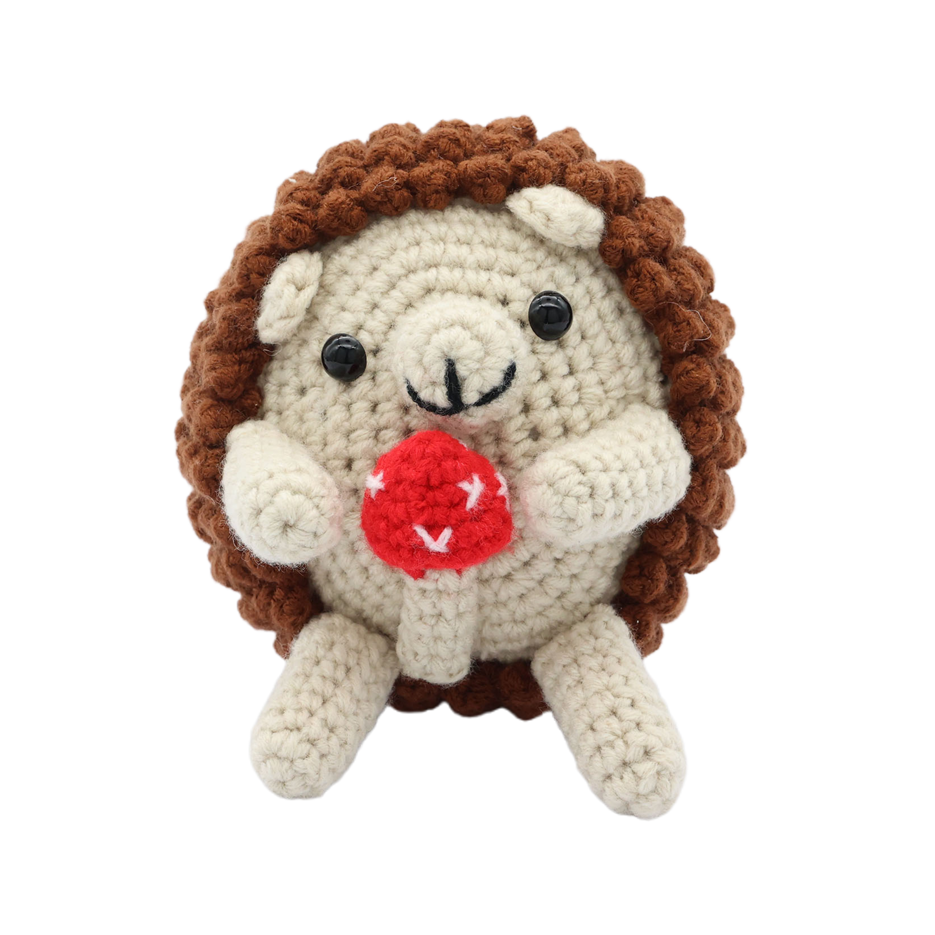KIT DIY CROCHET- HÉRISSON ET CŒUR