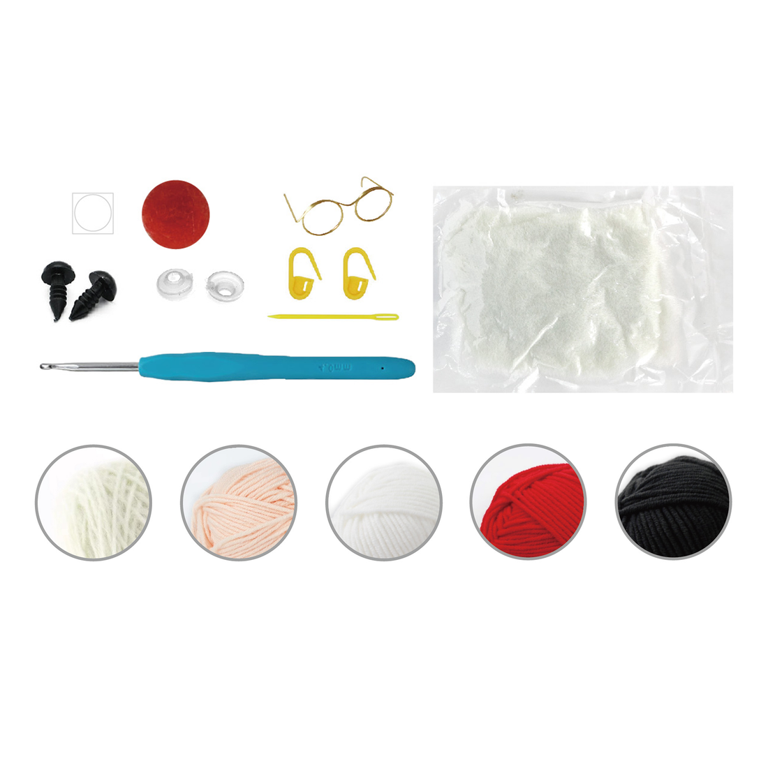 KIT DIY CROCHET- PÈRE NOËL
