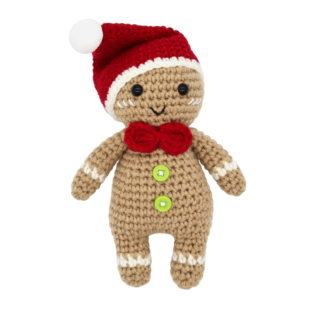 GINGERBREAD MAN DIY CROCHET KIT