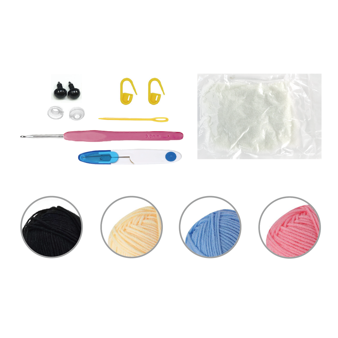 DONUT DIY CROCHET KIT