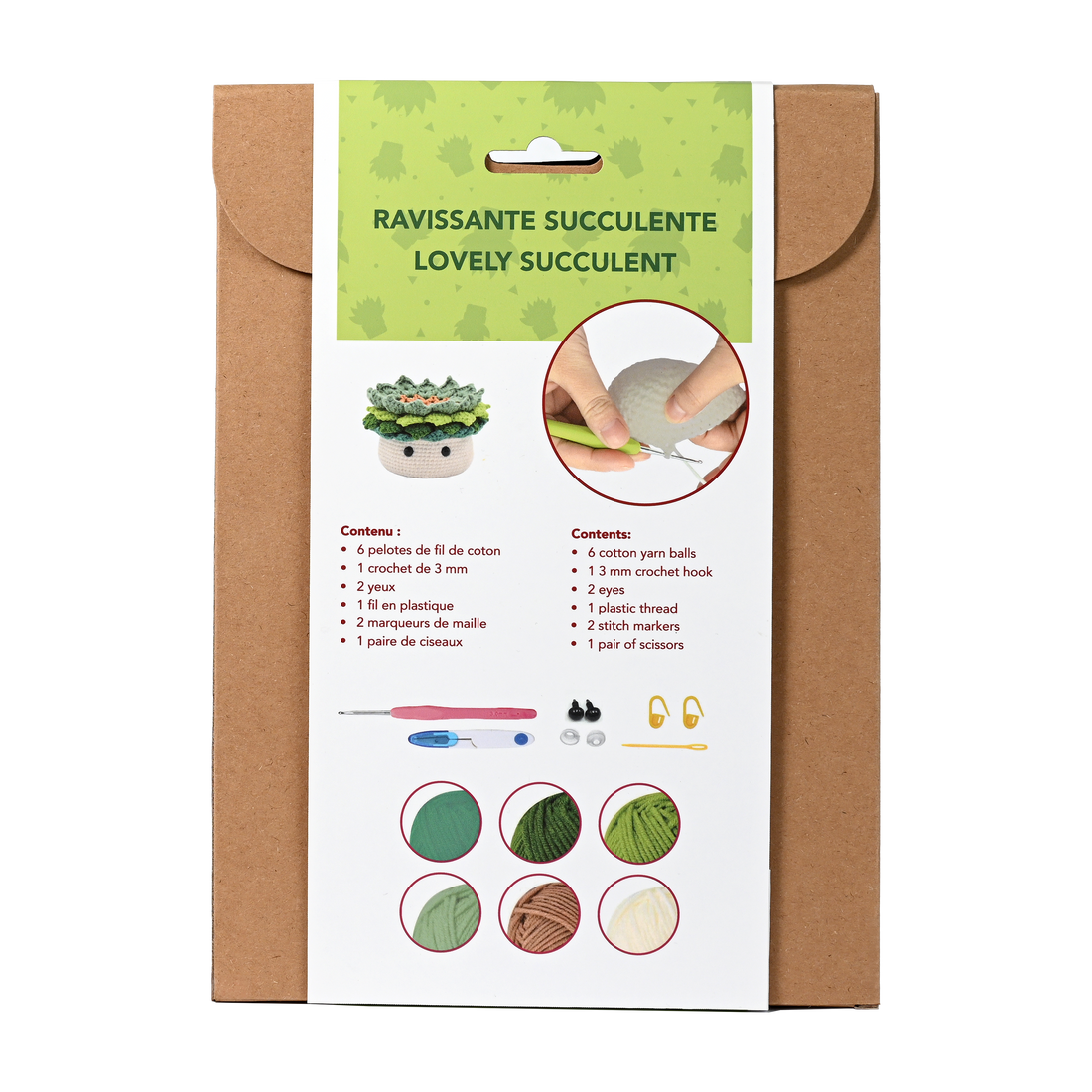 PLANT DIY CROCHET KIT
