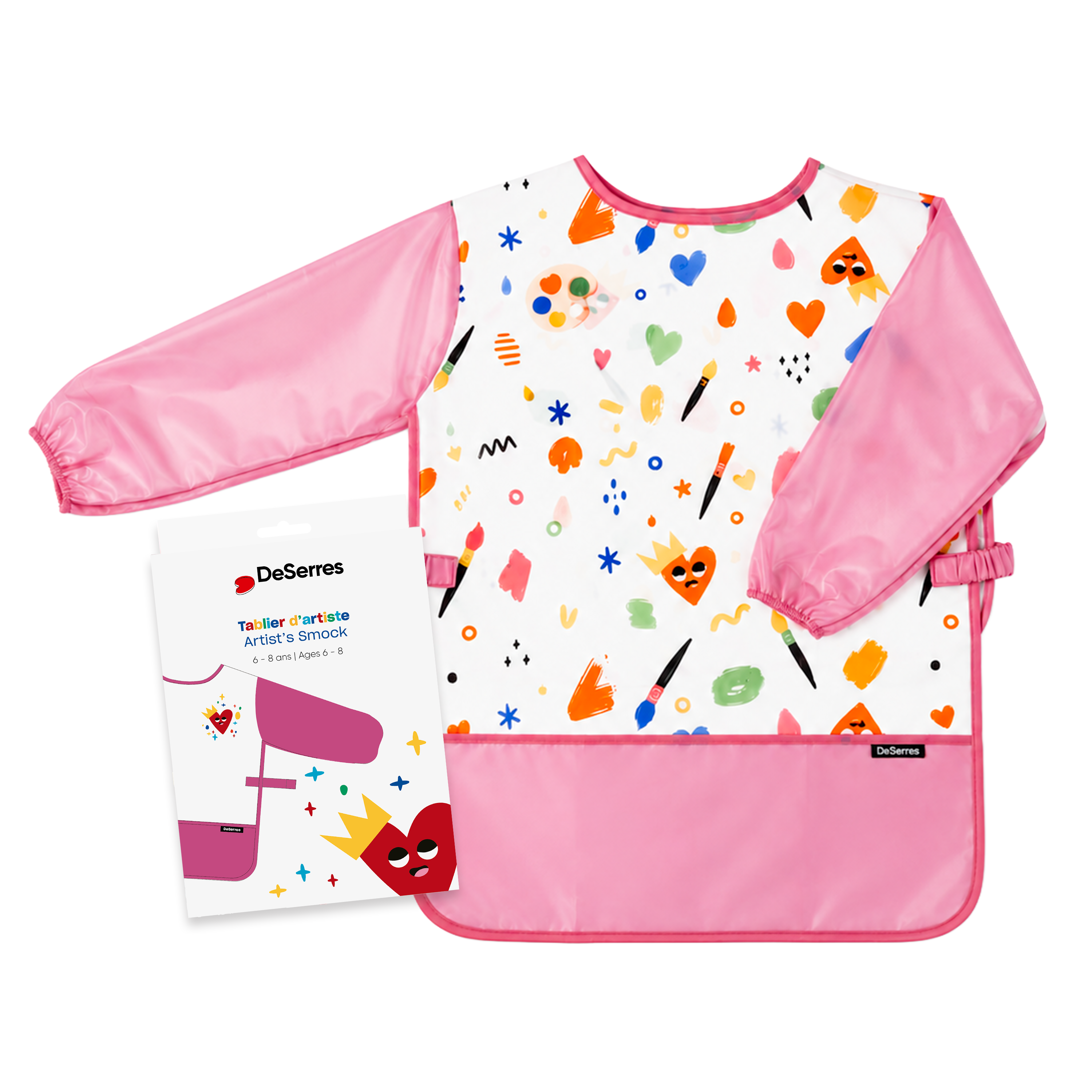 CHILDREN'S SMOCK 5-8 (GIRL)