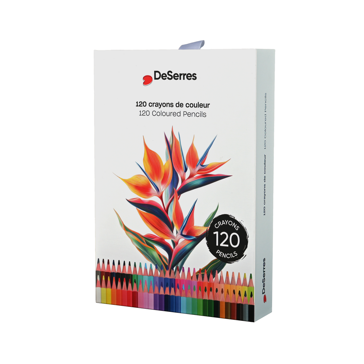 COFFRET 120 CRAYONS DE COULEUR - DESERRES