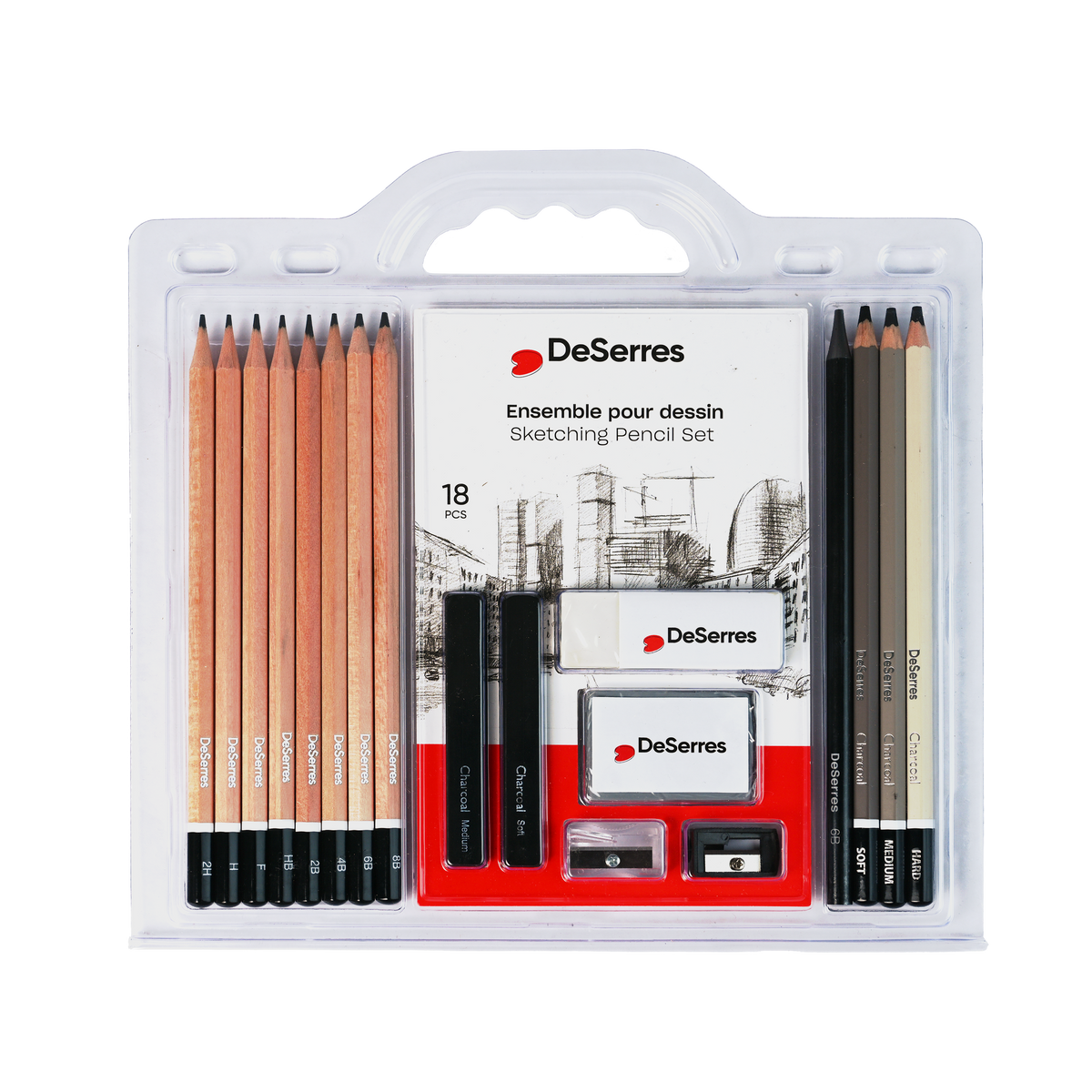 ENSEMBLE DE DESSIN 18 MORCEAUX - DESERRES