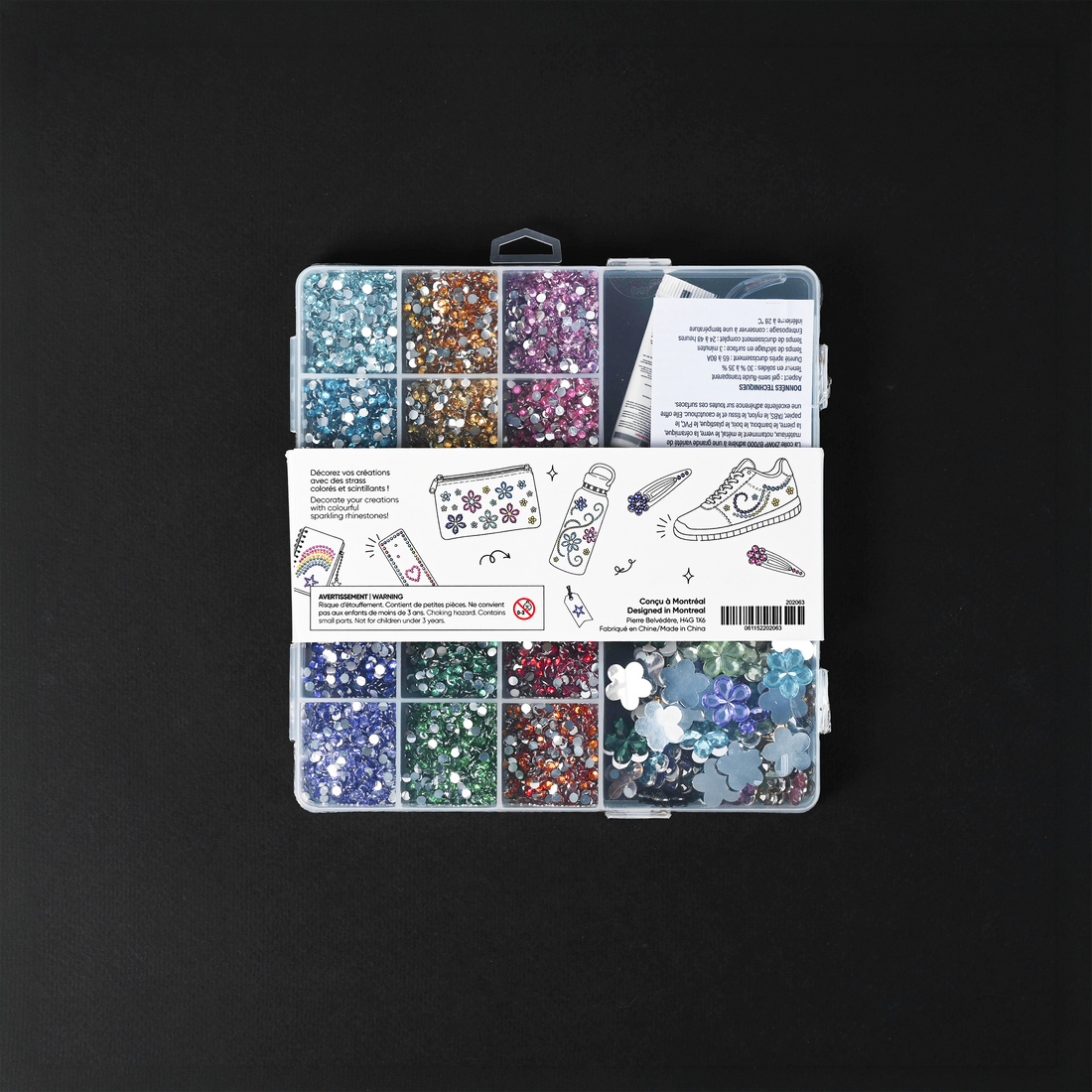 TROUSSE CRÉATIVE DE DÉCORATION AVEC STRASS DESERRES - DESERRES