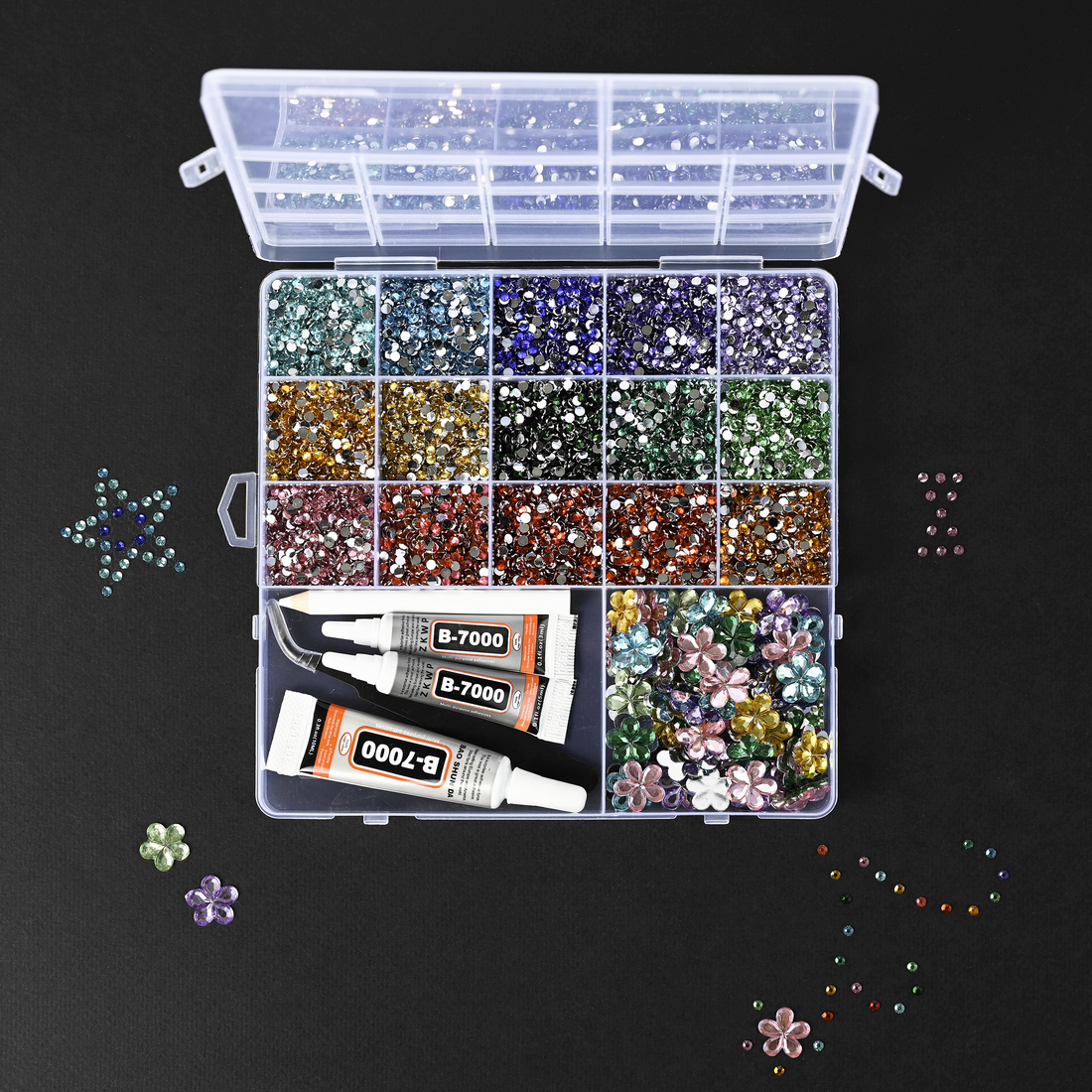 TROUSSE CRÉATIVE DE DÉCORATION AVEC STRASS DESERRES - DESERRES