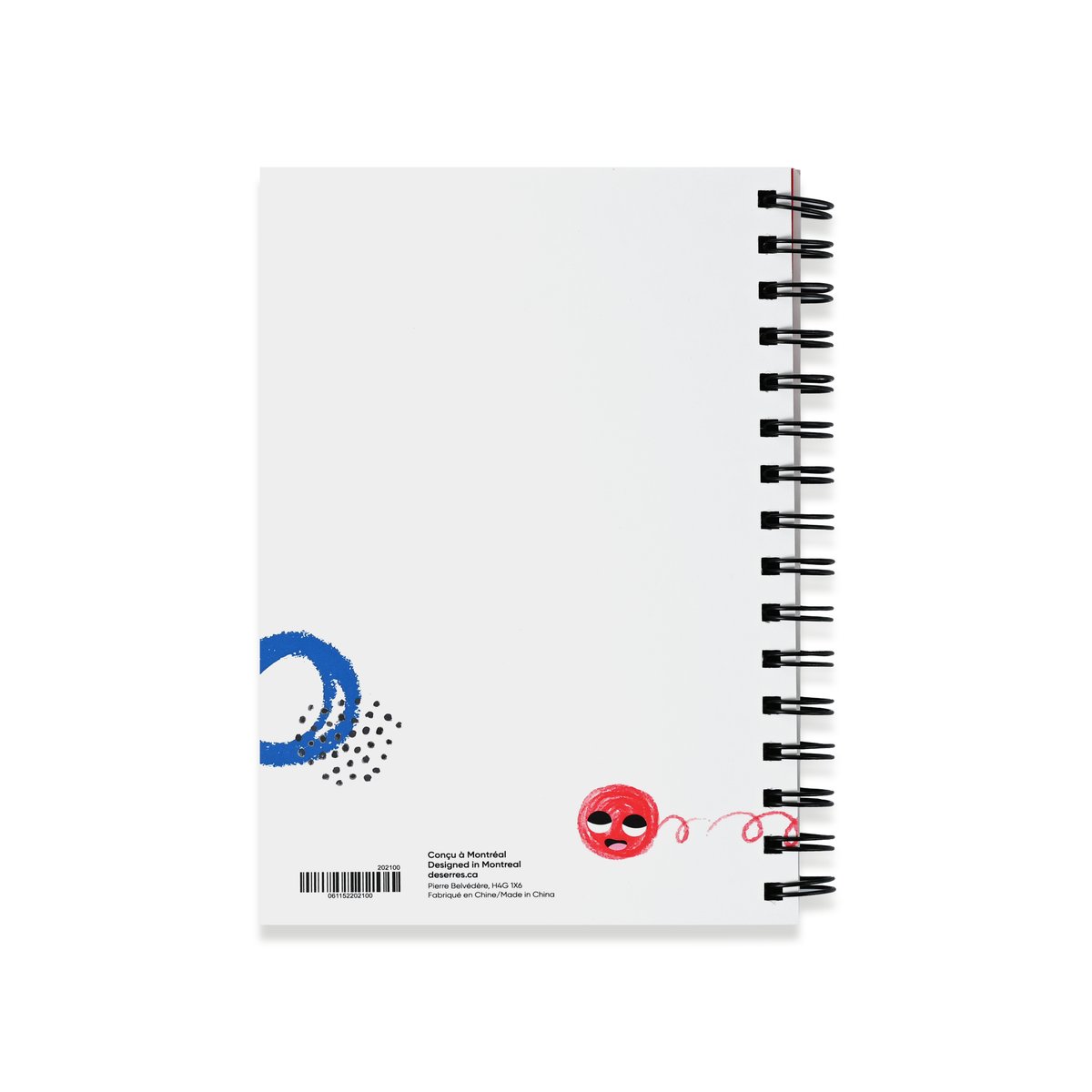 MON PETIT CARNET DE PAPIER MULTICOLORE DESERRES- 64 FEUILLES- (14 X 22 CM) - DESERRES