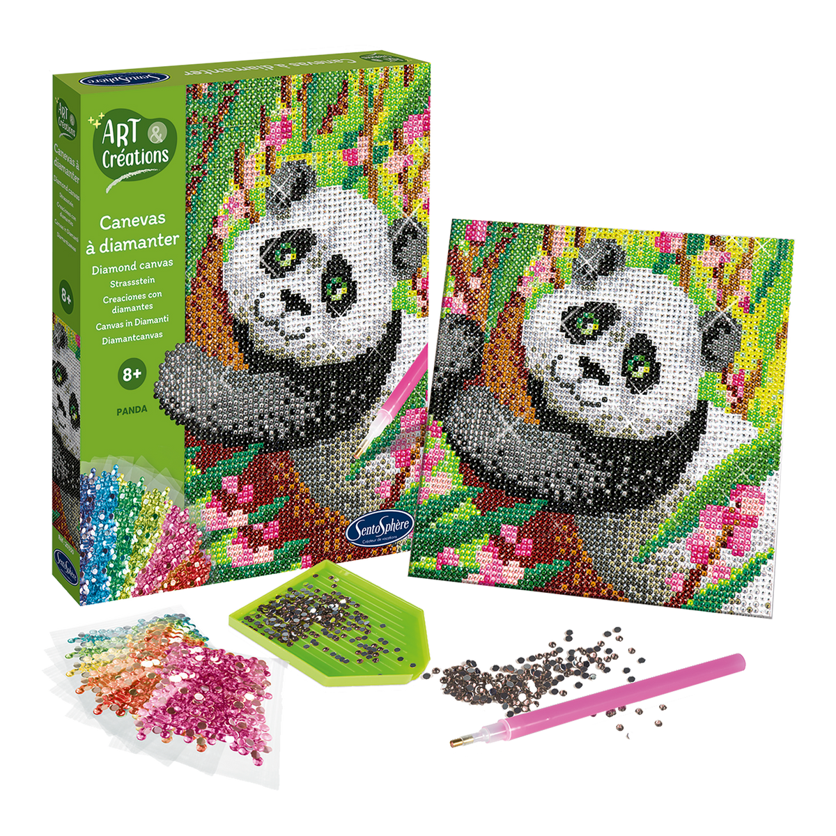 DIAMOND CANVAS - PANDA – Pierre Belvédère