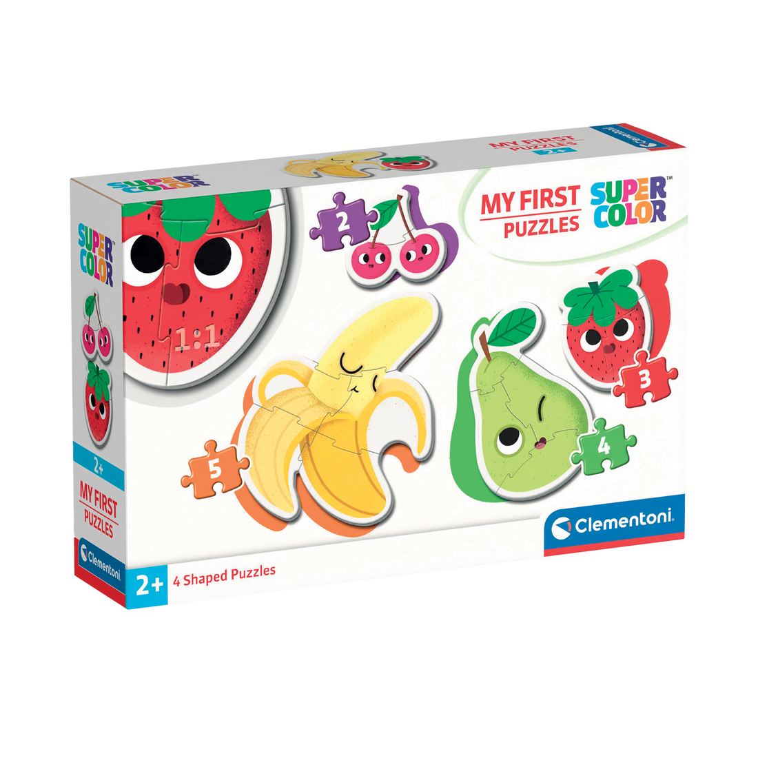MES PREMIERS PUZZLES : LES FRUITS CLEMENTONI
