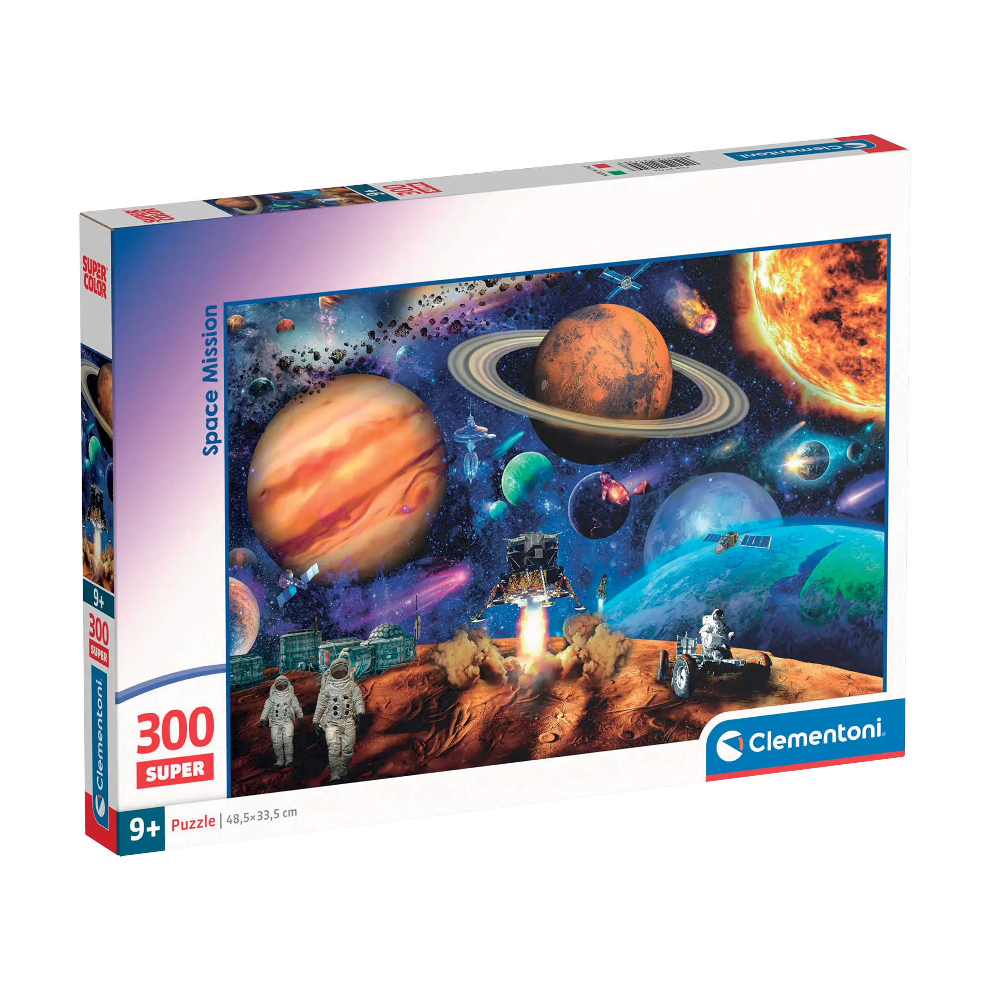 PZ300: MISSION SPATIALE CLEMENTONI PUZZLES