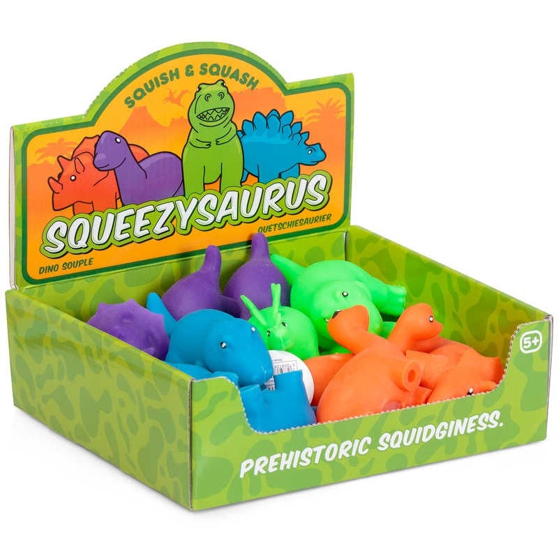 DINOS SOUPLES  (VENDU UNITÉS 12 - 4 MODÈLES) ONE FOR FUN