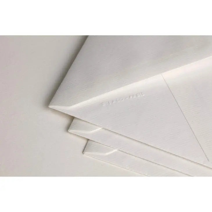 Vergé 25 Enveloppes  4½X8¾ Blanc G.LALO