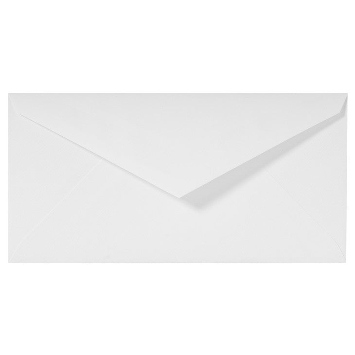 Vergé 25 Enveloppes  4½X8¾ Extra Blanc G.LALO