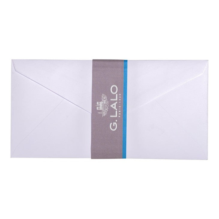 Vélin De France 20 Enveloppes 100g 11x22cm G.LALO
