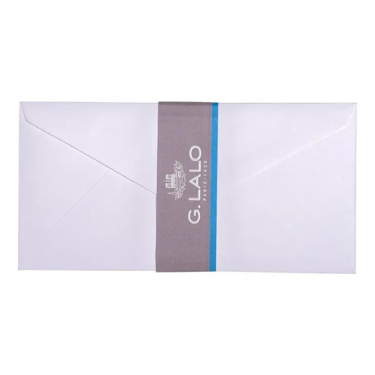 Vélin De France 20 Enveloppes 100g 11x22cm G.LALO
