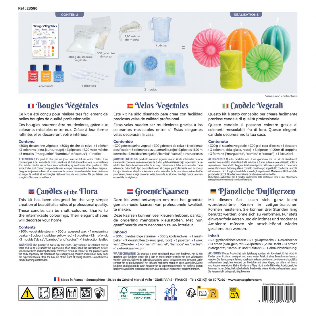 BOUGIES VEGETALES