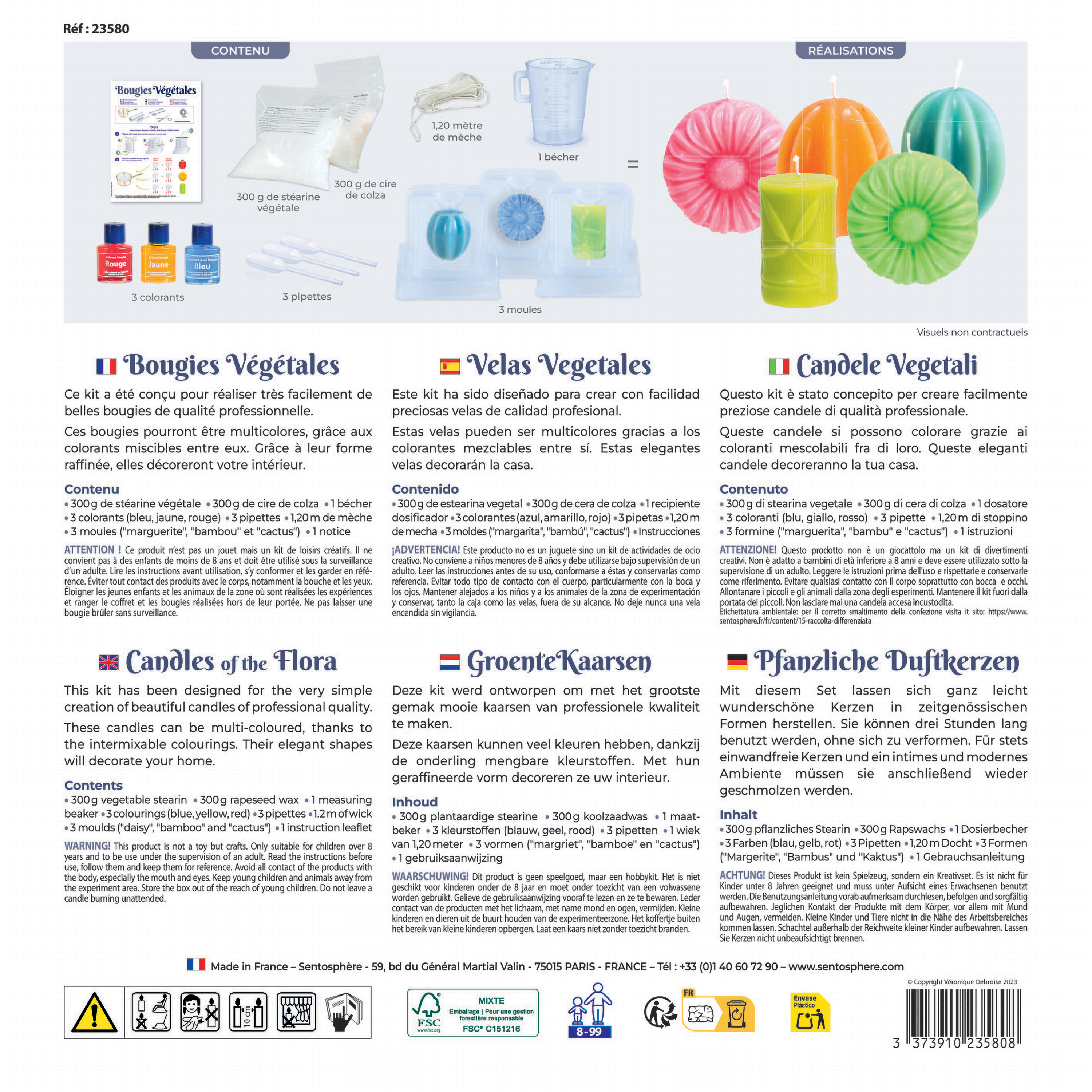 BOUGIES VEGETALES
