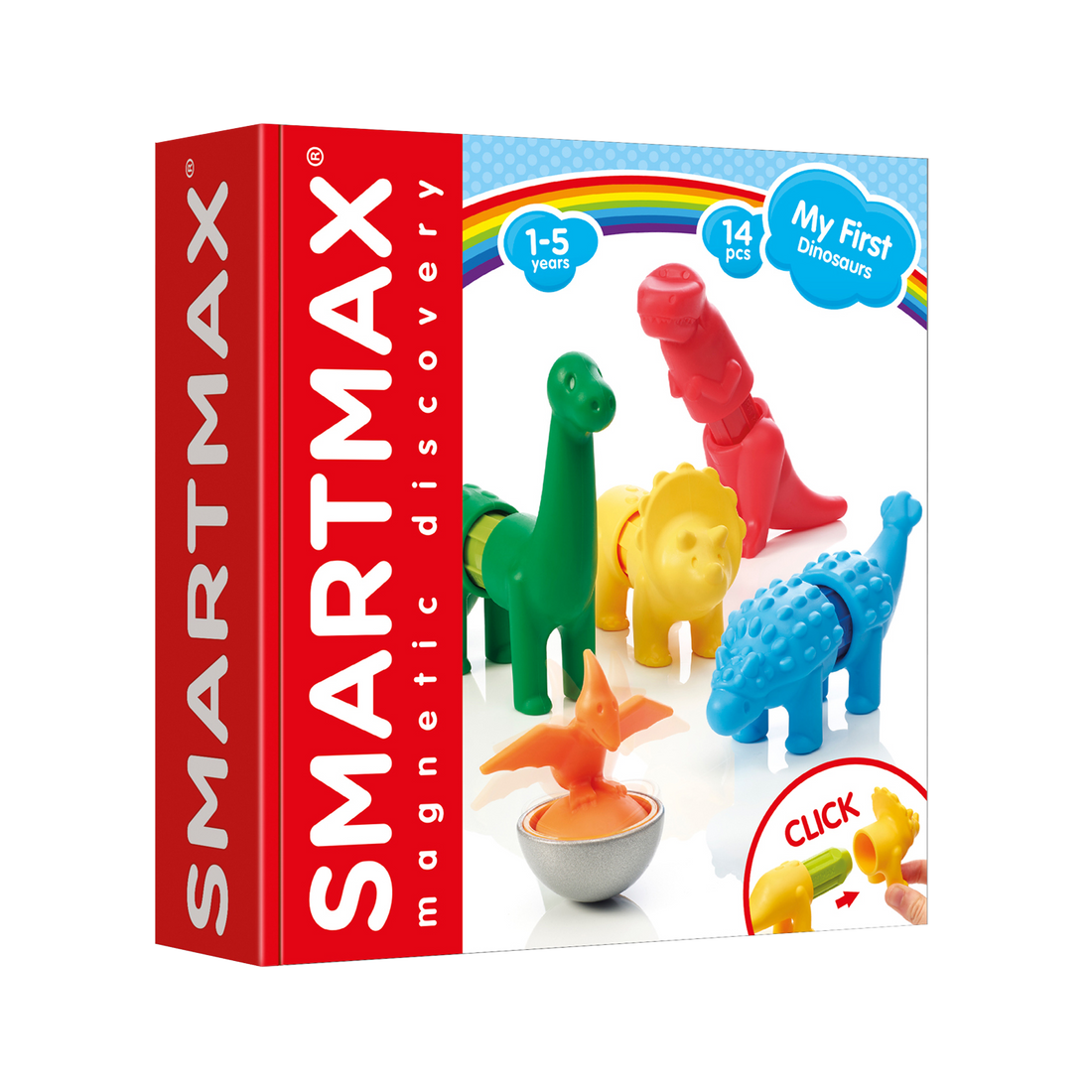 SMARTMAX - MY FIRST DINOSAURS - 14pcs SMARTMAX