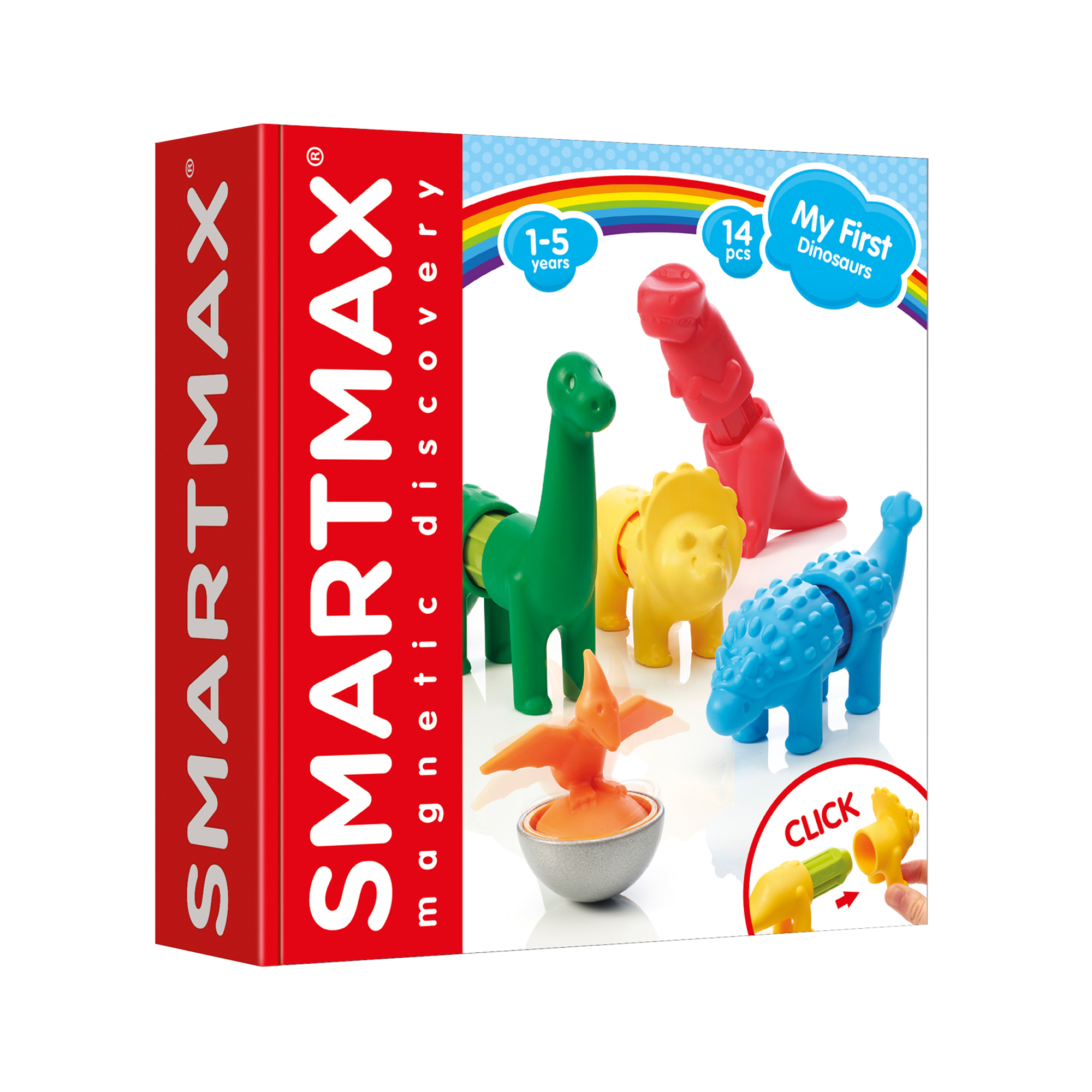 SMARTMAX - MY FIRST DINOSAURS - 14pcs SMARTMAX