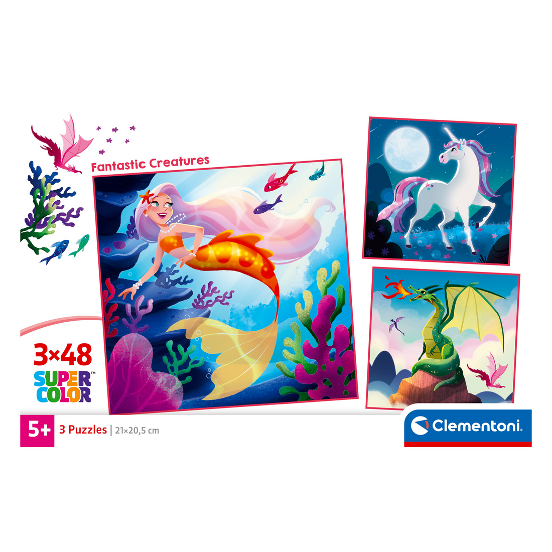PZ 3x48: CRÉATURES FANTASTIQUES - CLEMENTONI