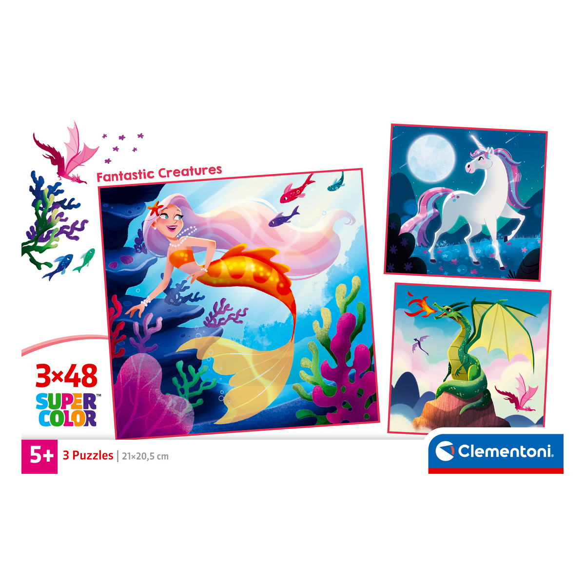 PZ 3x48: CRÉATURES FANTASTIQUES - CLEMENTONI