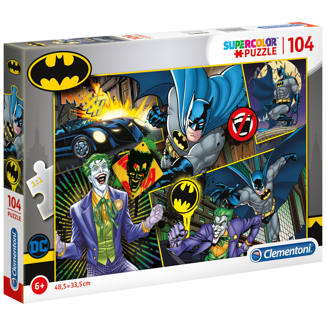 PZ104: BATMAN - BATMAN VS JOKER CLEMENTONI PUZZLES
