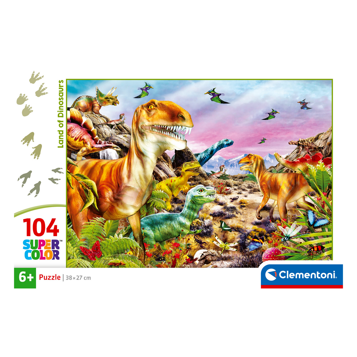 PZ104: TERRE DE DINOSAURES - CLEMENTONI