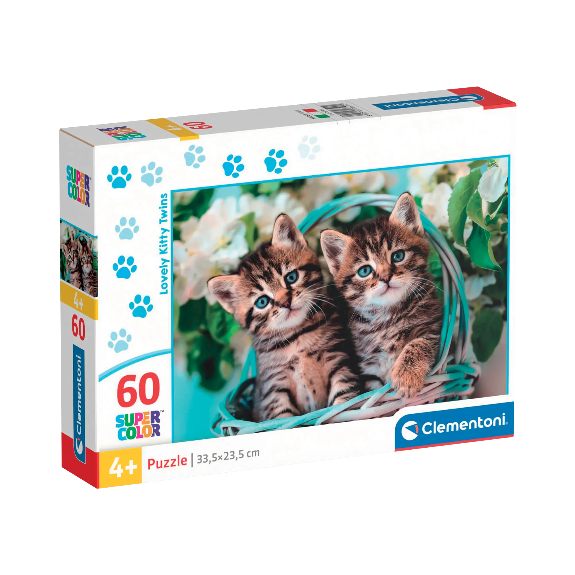 PZ60: ADORABLES CHATONS JUMEAUX CLEMENTONI PUZZLES