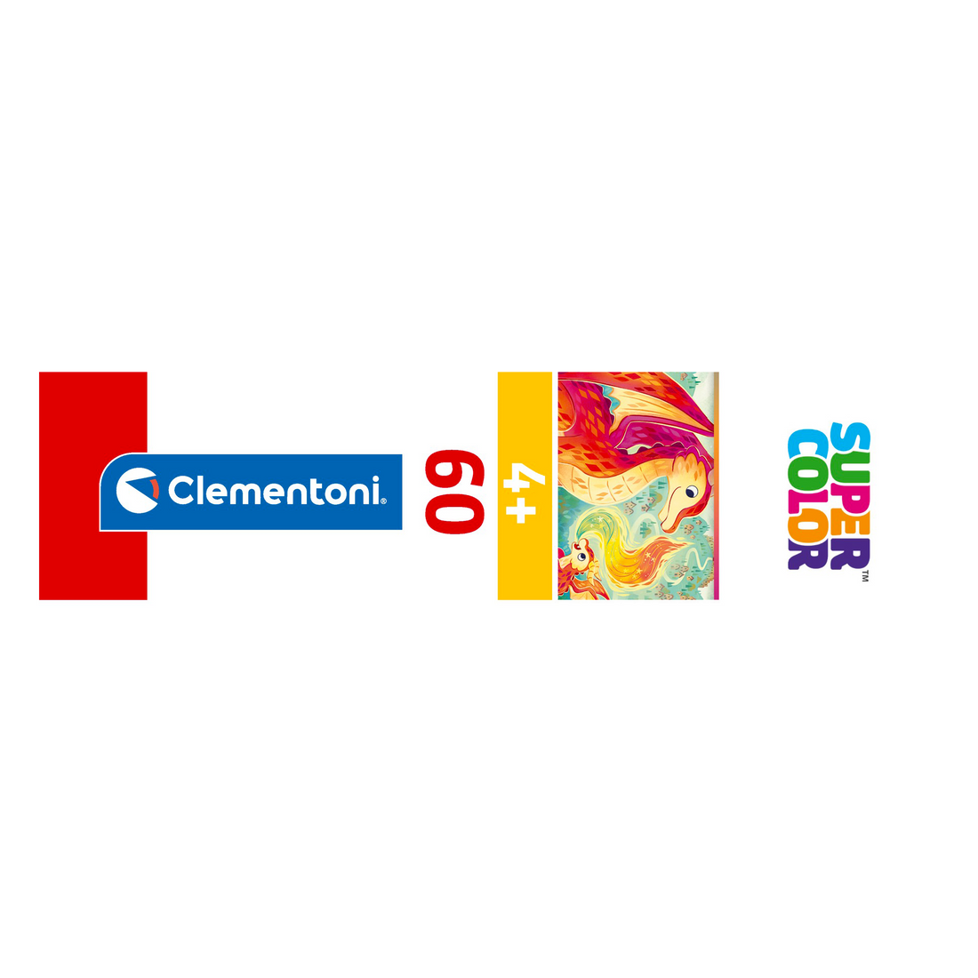 PZ60: UNE FAMILLE DRAGONS - CLEMENTONI