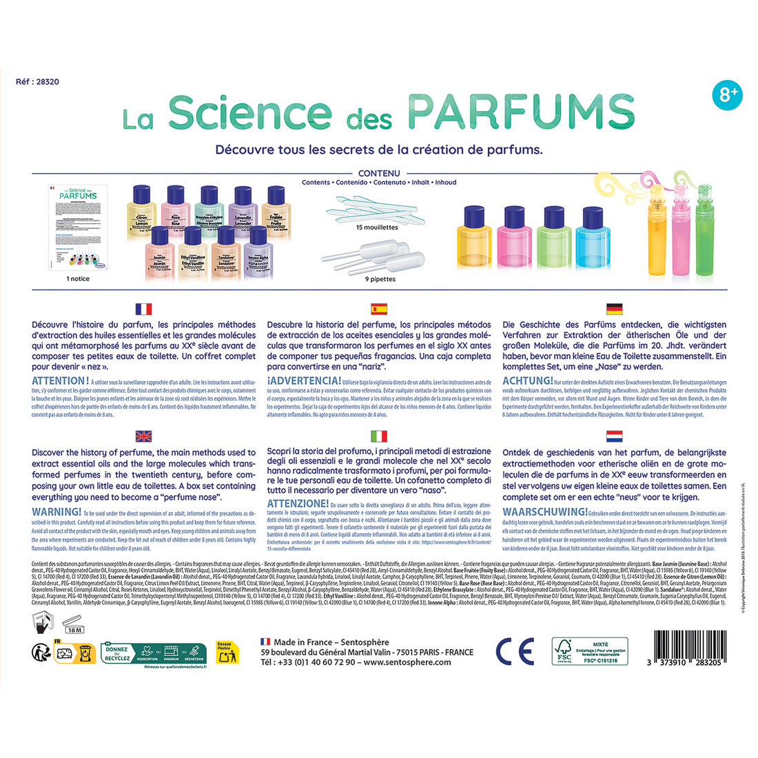 LA SCIENCE DES PARFUMS