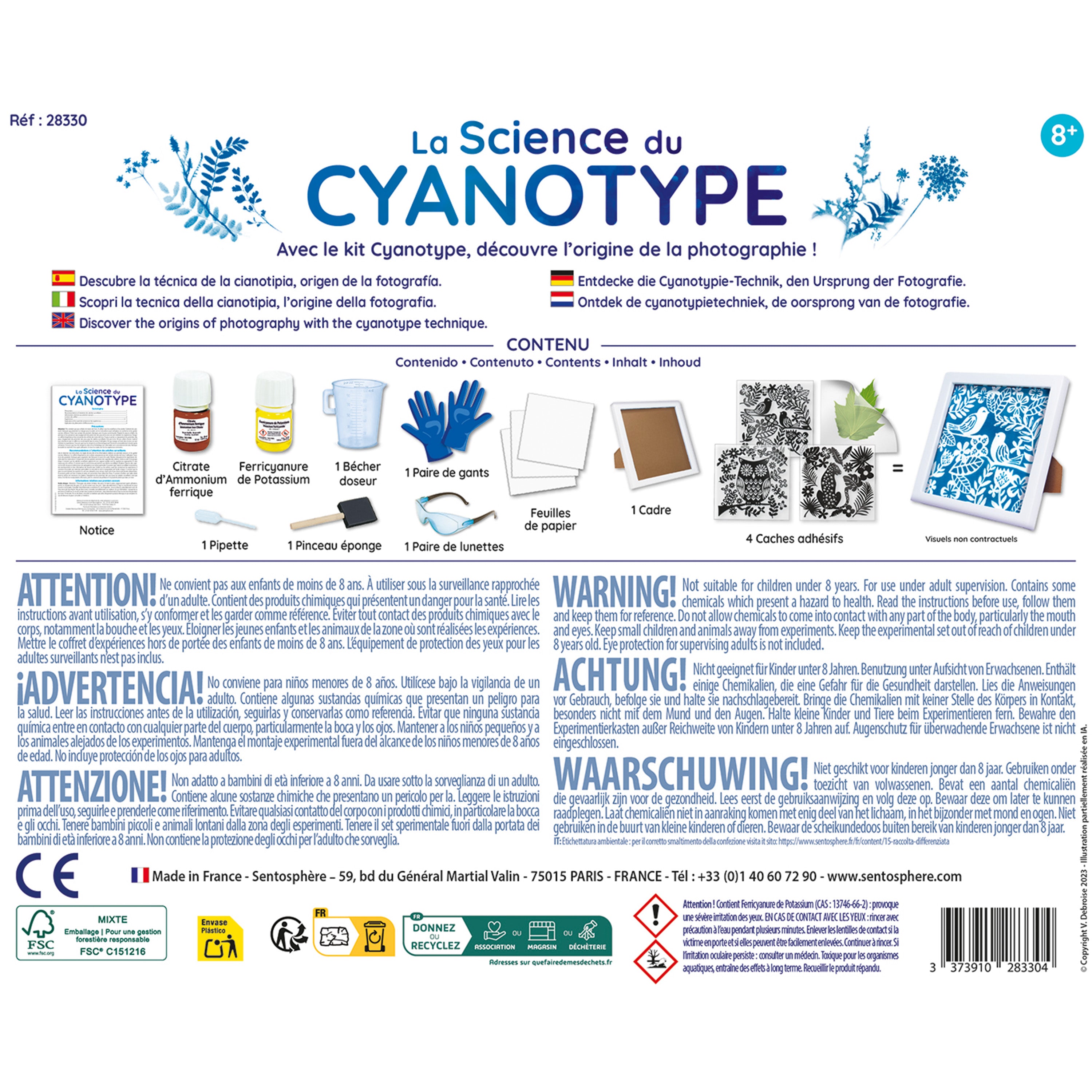 LA SCIENCE DU CYANOTYPE
