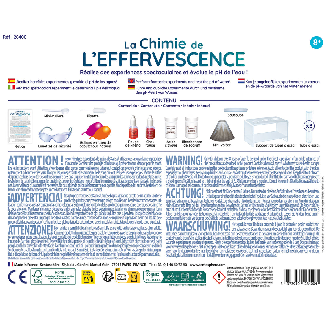 LA CHIMIE DE L'EFFERVESCENCE
