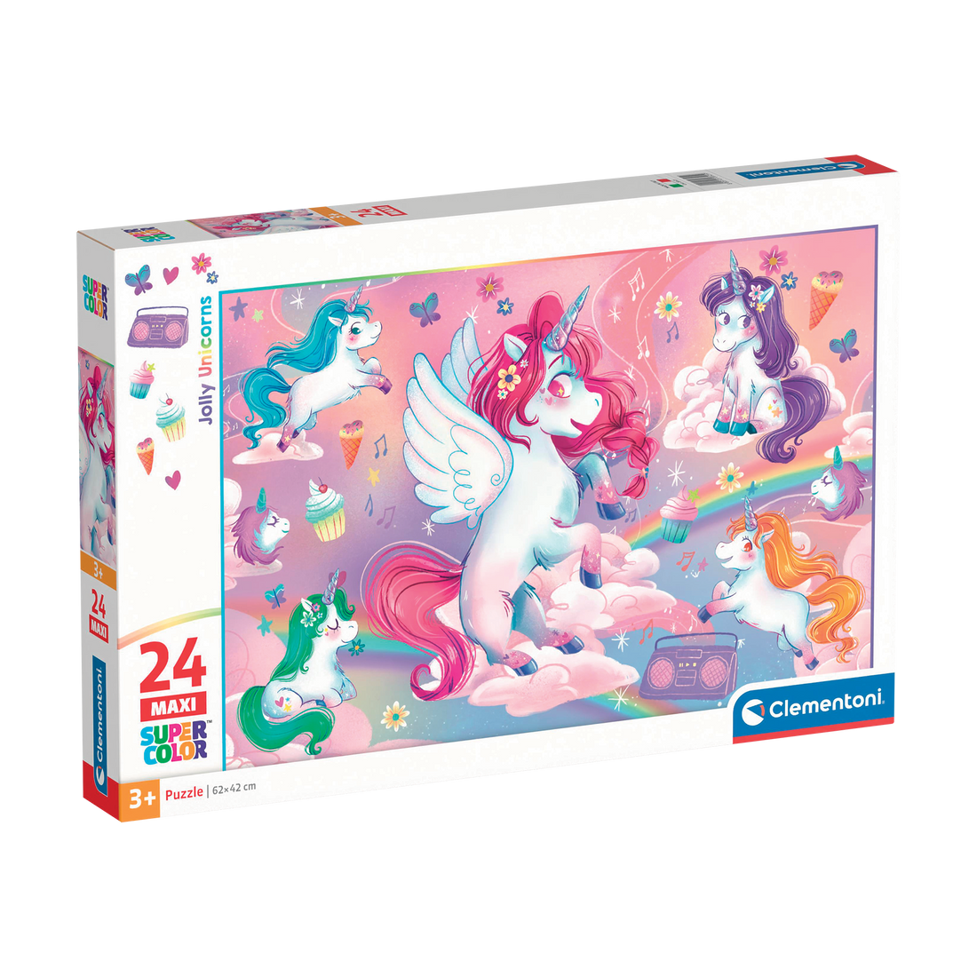 PZ24: LICORNES JOYEUSES CLEMENTONI PUZZLES
