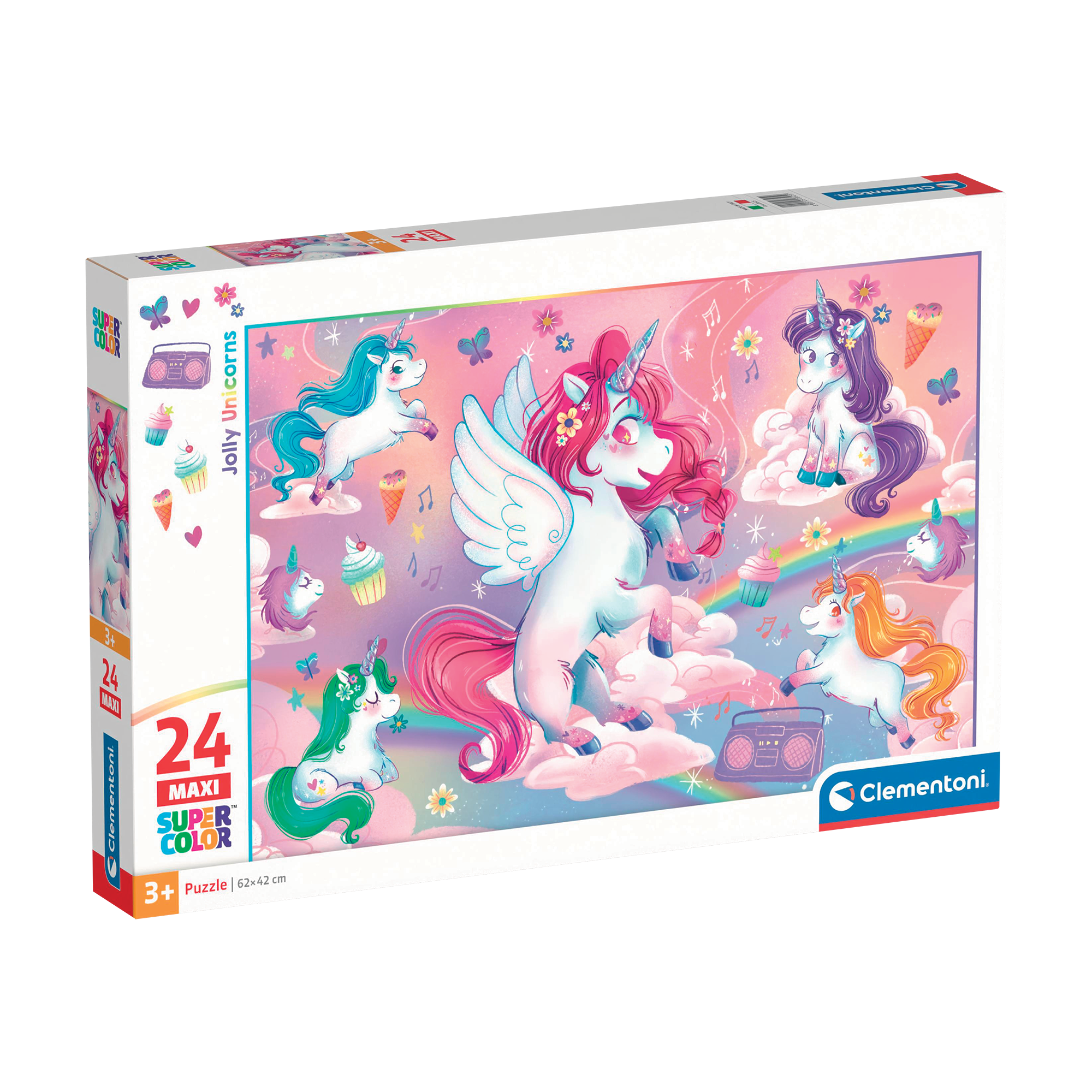 PZ24: LICORNES JOYEUSES CLEMENTONI PUZZLES
