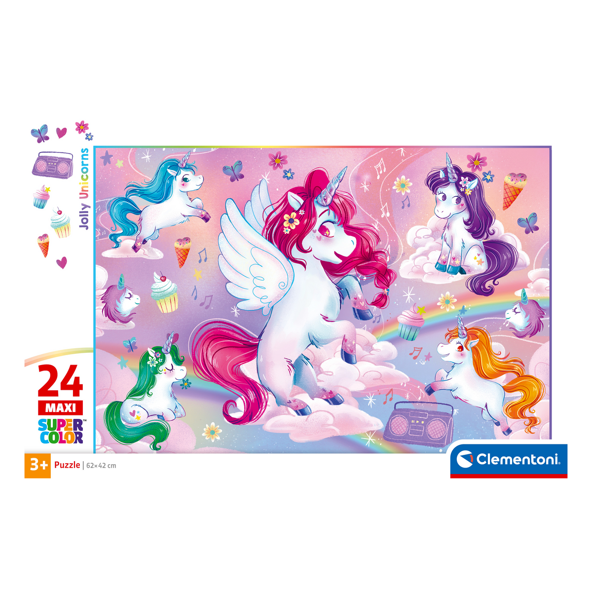 PZ24: LICORNES JOYEUSES - CLEMENTONI