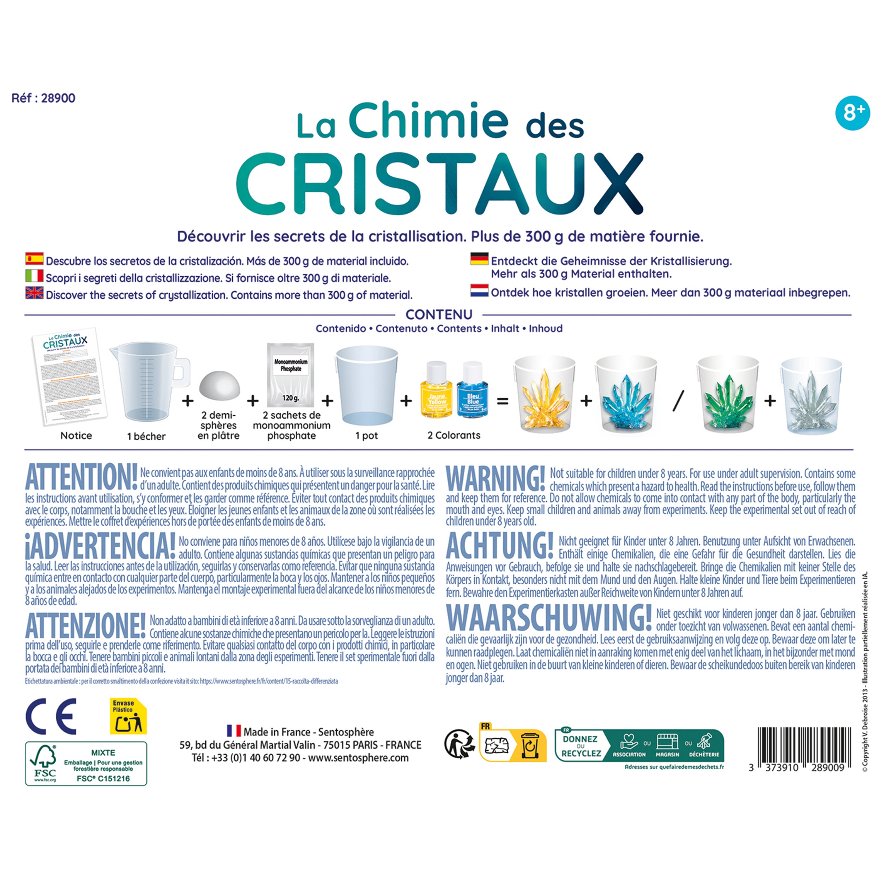 LA CHIMIE DES CRISTAUX