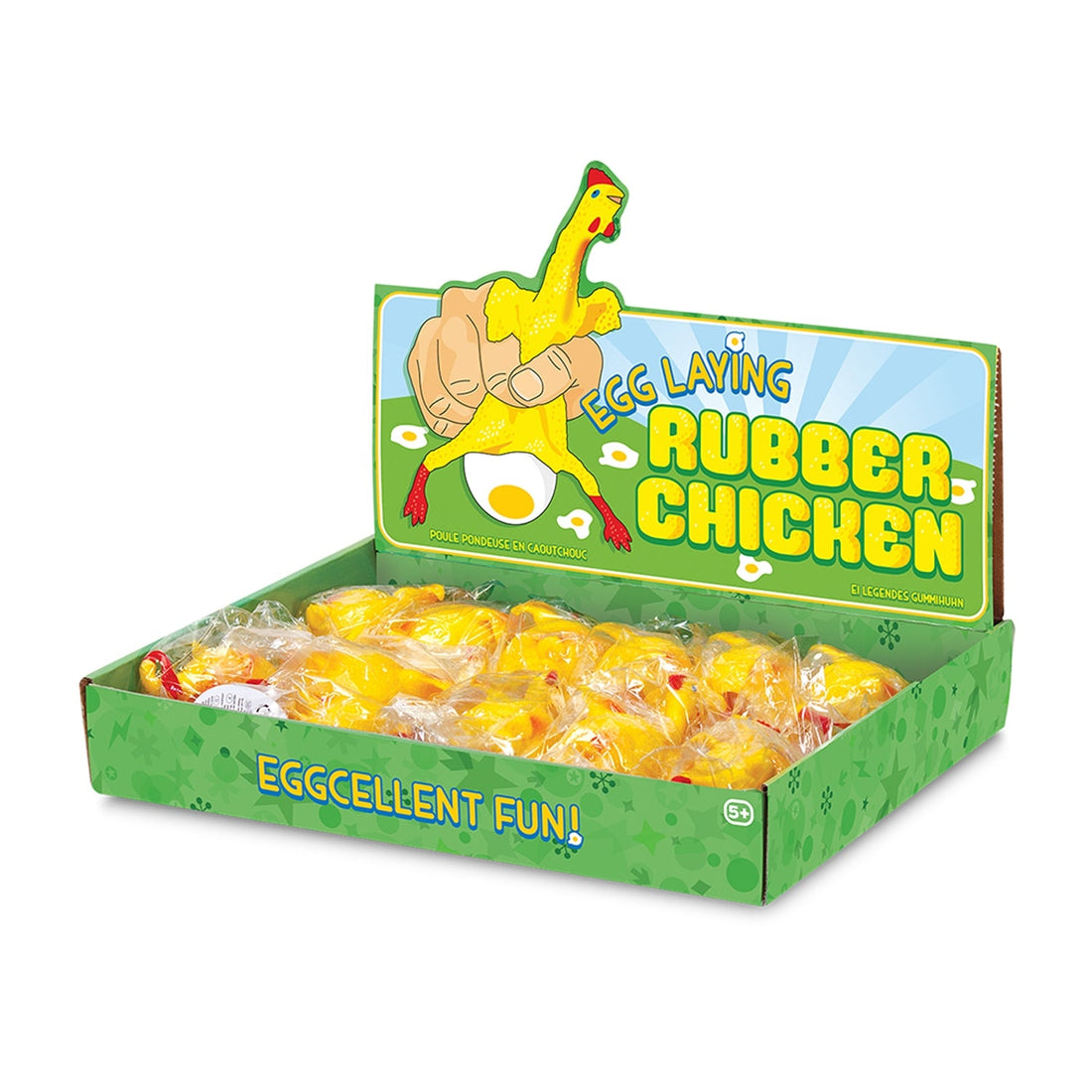 POULE PONDEUSE EN CAOUTCHOUC ONE FOR FUN