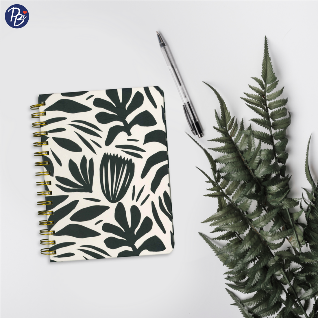 CAHIER DE NOTES - PLANTES N&B PBI LIVRES NOTES